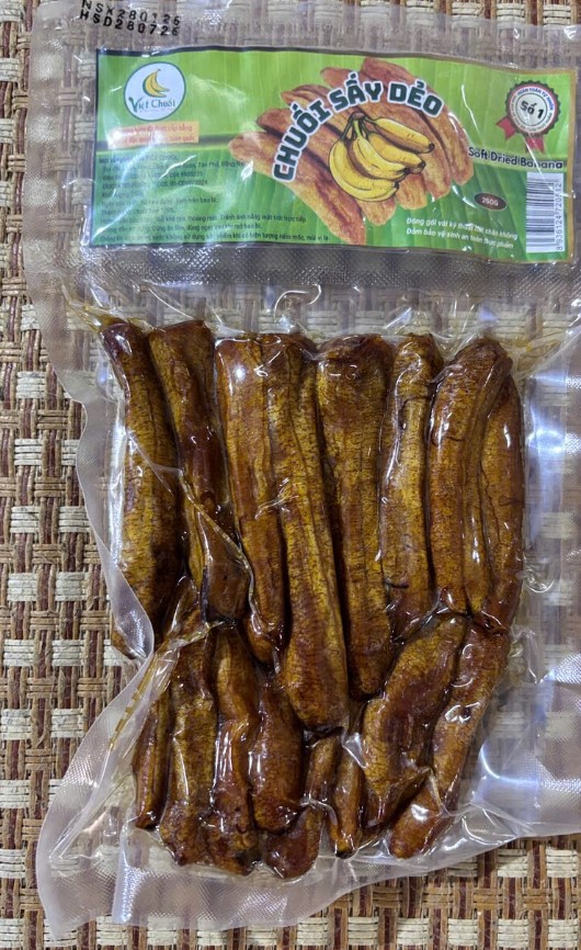 Chuối sấy dẻo Việt Chuối 250g